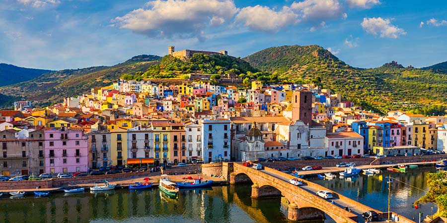 Bosa, Oristano in Sardinia