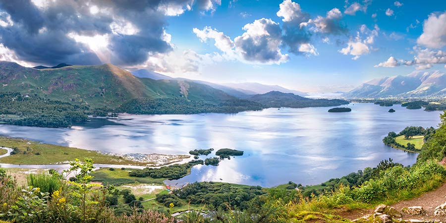 Enjoying a private tour of Beatrix Potter’s estate