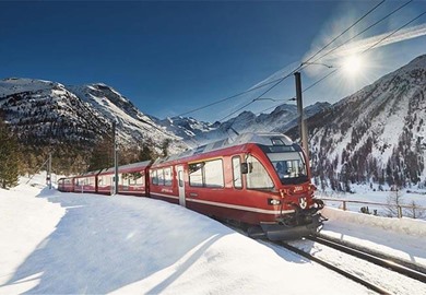 Glacier Express All Inclusive at New Year Glacier Express All Inclusive at New Year