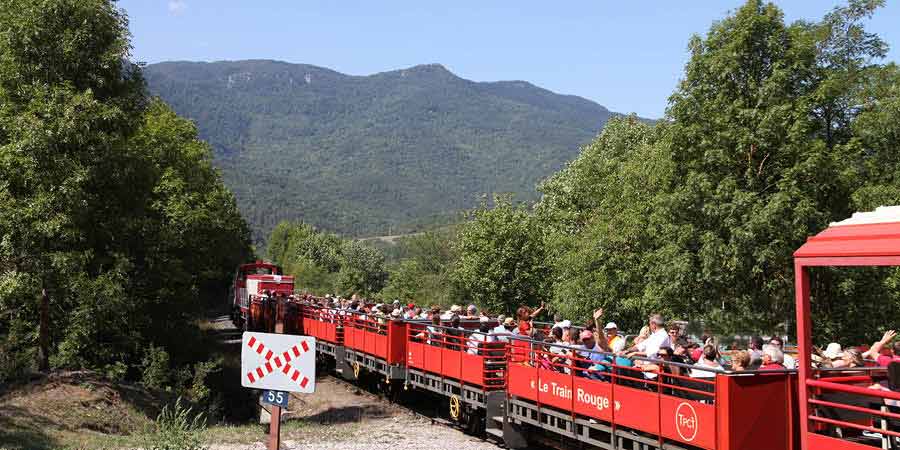 Riding the Little Red Train through the Pyrenees